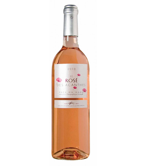 VIN ROSE IGP GARD LES ACANTHES - prix grossiste - cash-alimentaire.com
