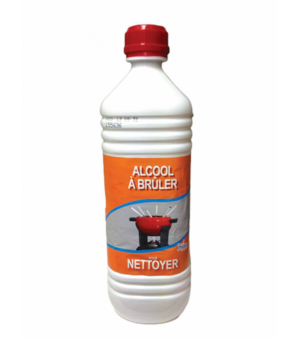 Alcool à brûler en bouteille