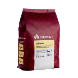 Chocolat 44% cacao drops Chocovic 5kg – chocolat pâtissier en pépites
