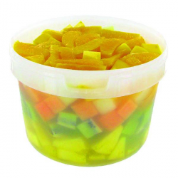 Destockage SALADE DE 5 FRUITS COUPE BHARLEV - cash-alimentaire.com
