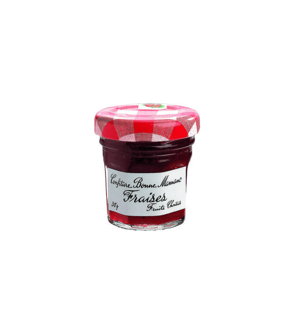 CONFITURE FRAISE POT VERRE 30GR X 60 U. LE CARTON CONFITURE FRAISE POT VERRE 30GR X 60 U. LE CARTON