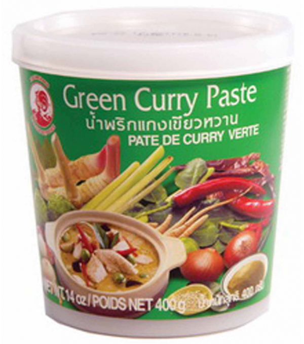 PATE DE CURRY VERTE COCK BRAND au prix de gros - cash-alimentaire.com
