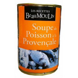 SOUPE DE POISSONS PROVENCALE BOITE BEAUMOULIN au prix de gros - cash-alimentaire.com
