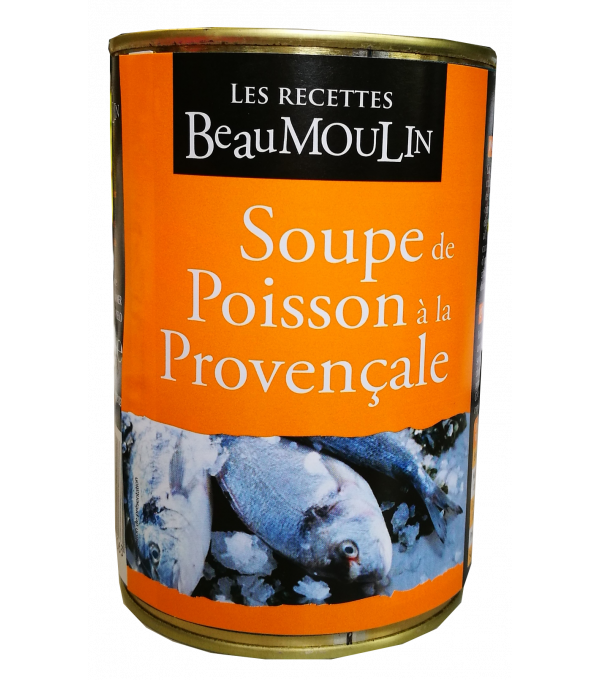 SOUPE DE POISSONS PROVENCALE BOITE 1/2 SOUPE DE POISSONS PROVENCALE BOITE 1/2
