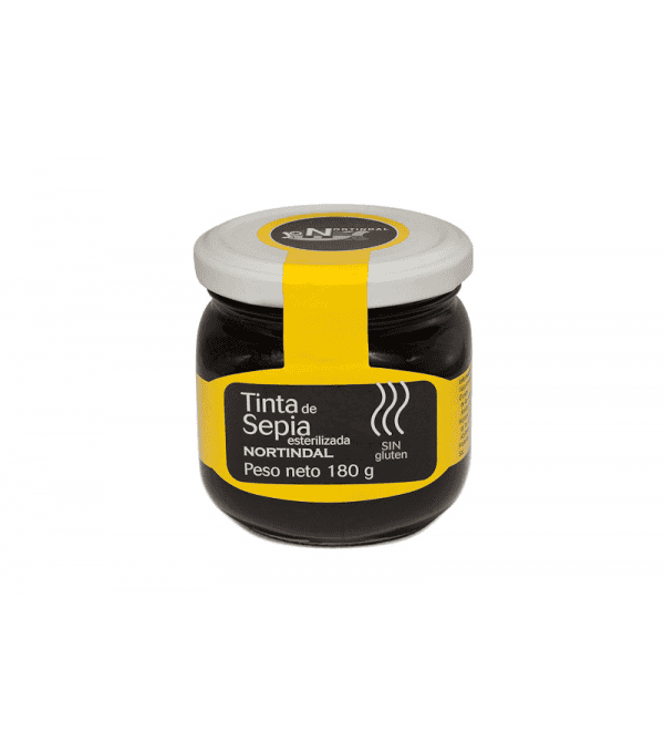NOIR DE SEICHE POT VERRE 180GR. NOIR DE SEICHE POT VERRE 180GR.