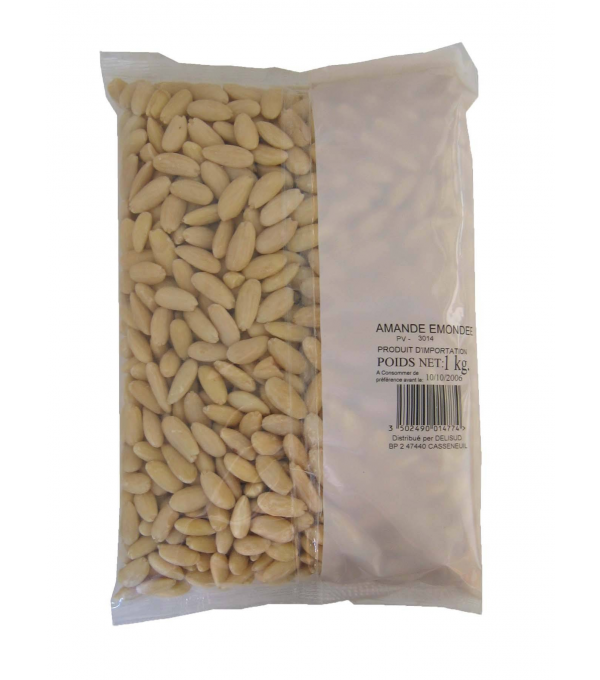 AMANDE EMONDEE 27/30 SACHET 1KG AMANDE EMONDEE 27/30 SACHET 1KG