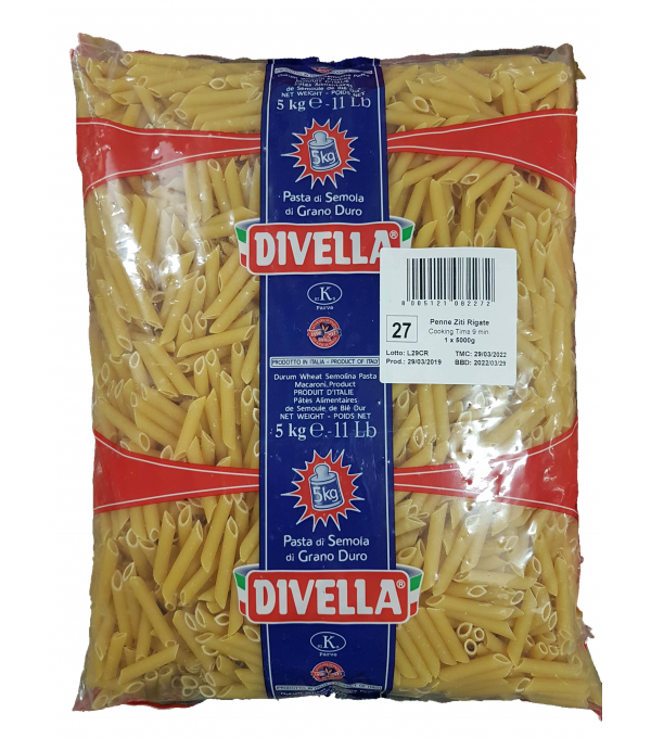 PENNE ZITI RIGATE SAC DIVELLA au prix de gros - cash-alimentaire.com
