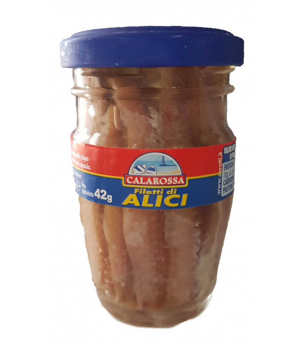 FILET D ANCHOIS HUILE VERRINE CALA ROSSA - prix grossiste - cash-alimentaire.com
