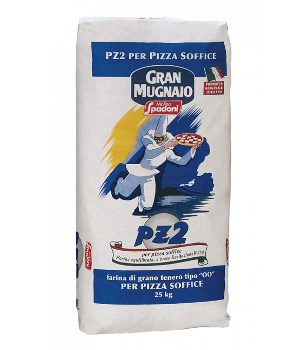 FARINE TYPE 00 PZ2 POUR PIZZA SAC 25KG FARINE TYPE 00 PZ2 POUR PIZZA SAC 25KG