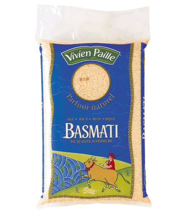 RIZ LONG BASMATI NATUREL Q.S. SAC 5KG RIZ LONG BASMATI NATUREL Q.S. SAC 5KG
