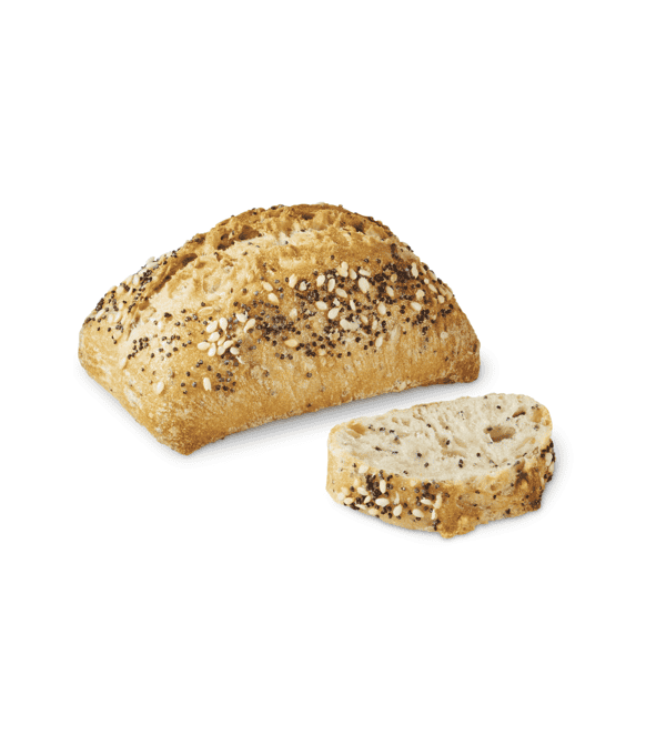 PAIN MULTIGRAINS 40GR X 200 U CT FARINE LABEL ROUGE PRECUIT SUR SOLE PAIN MULTIGRAINS 40GR X 200 U CT FARINE LABEL ROUGE PRECUIT SUR SOLE