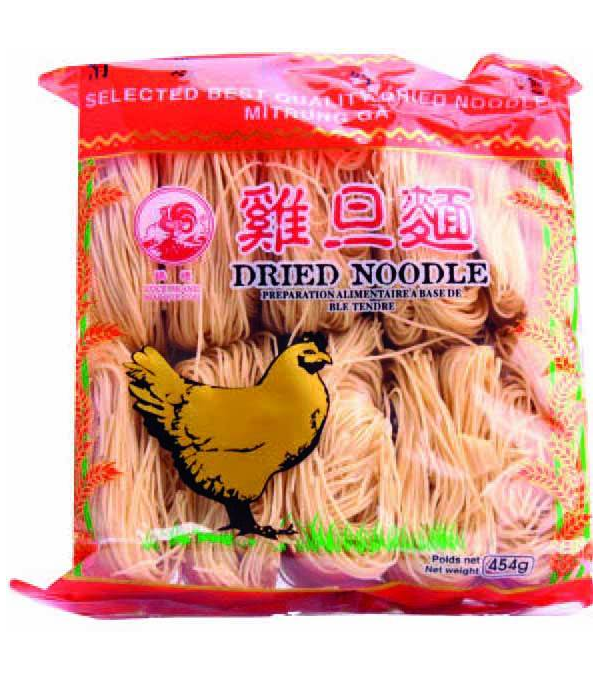 NOUILLE CHINOISE AUX OEUFS COCK BRAND au prix de gros Conditionnement Au  Sachet