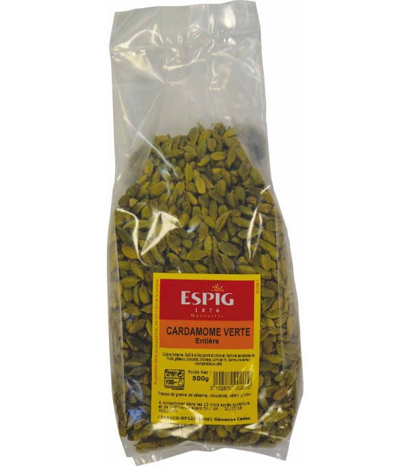 Grains de cardamome - Sachet 10 gr - Epices Sélection Orient