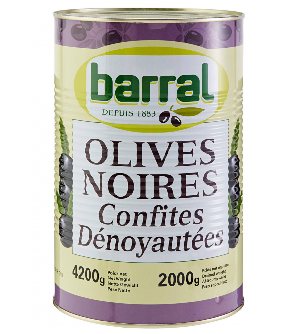 OLIVE NOIRE DENOYAUTEE BARRAL au prix de gros - cash-alimentaire.com
