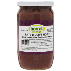 PATE D OLIVE NOIRE BARRAL au prix de gros - cash-alimentaire.com