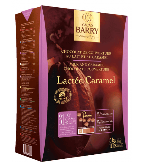 CHOCOLAT DE COUVERTURE CARAMEL 31.2% BARRY au prix de gros - cash-alimentaire.com
