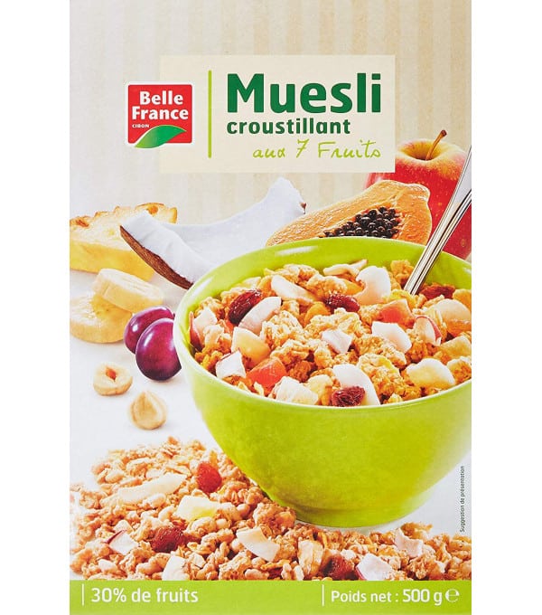 MUESLI AUX FRUITS BELLE FRANCE au prix de gros - cash-alimentaire.com

