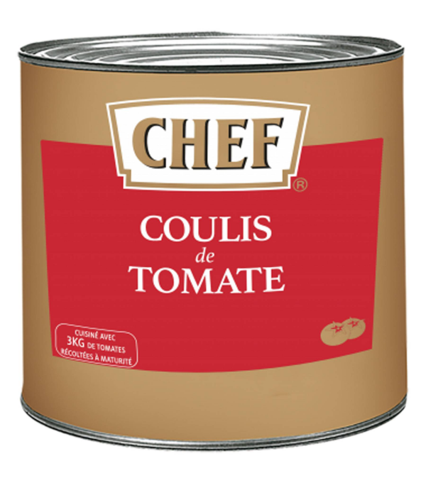 COULIS DE TOMATE CHEF au prix de gros - cash-alimentaire.com
