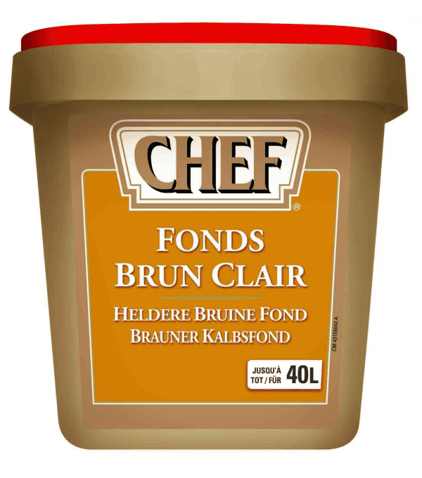 FOND BRUN CLAIR (20-40L) BOITE 800GR FOND BRUN CLAIR (20-40L) BOITE 800GR