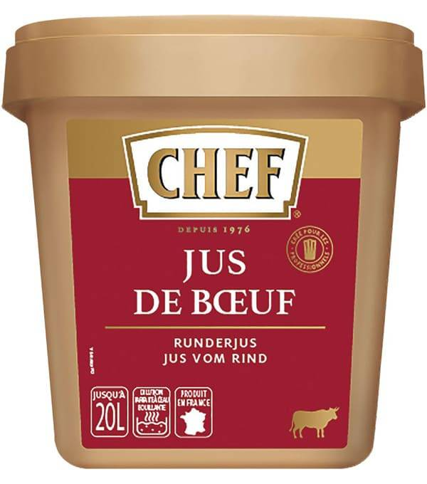 JUS DE BOEUF CHEF au prix de gros - cash-alimentaire.com
