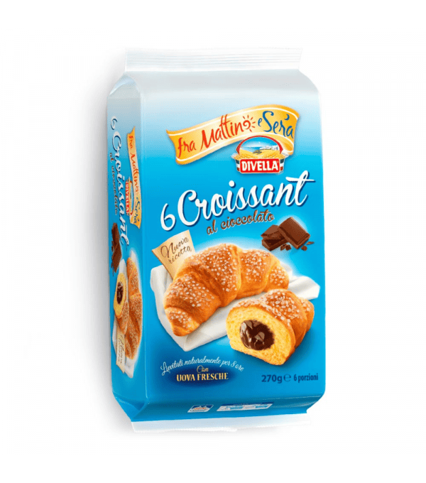 CROISSANT FOURRE CHOCO 45GR X 6U LE PT CROISSANT FOURRE CHOCO 45GR X 6U LE PT