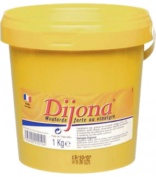 MOUTARDE DE DIJON SEAU 1KG MOUTARDE DE DIJON SEAU 1KG