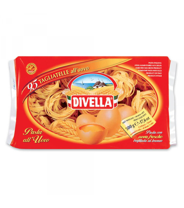 TAGLIATELLE AUX OEUFS DIVELLA au prix de gros - cash-alimentaire.com
