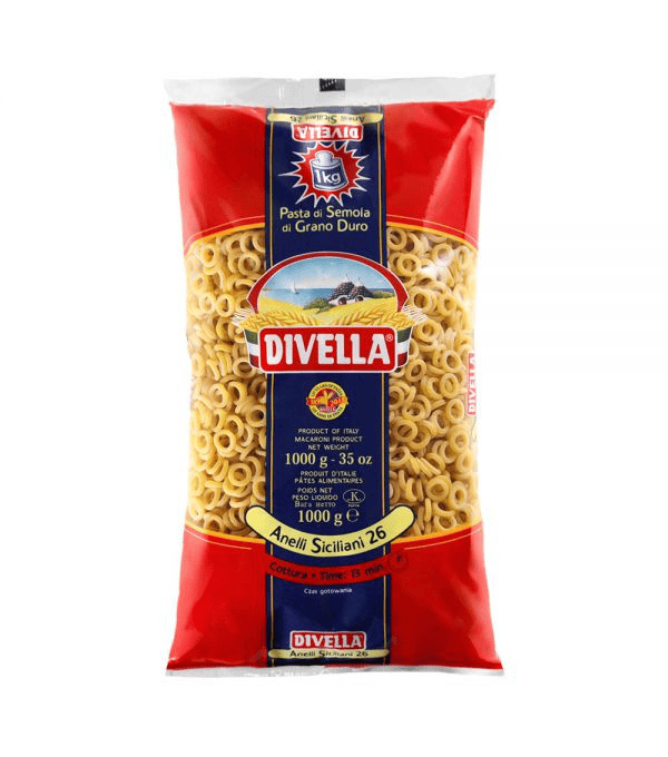 ANELLI SICILIANI N?26 LE PAQUET 1KG ANELLI SICILIANI N?26 LE PAQUET 1KG