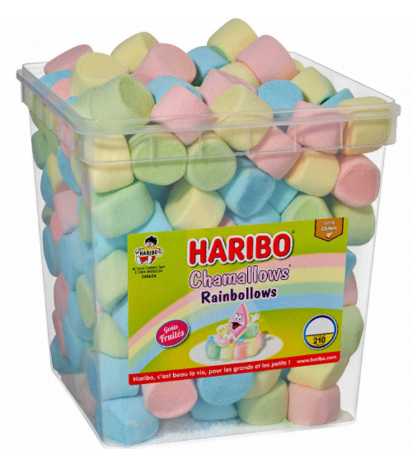 RAINBOLLOW CHAMALLOWS HARIBO au prix de gros - cash-alimentaire.com
