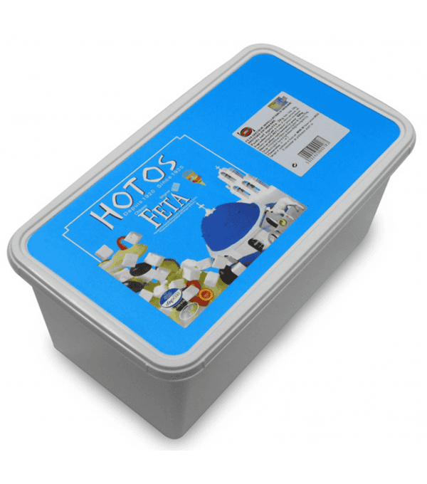 Feta grecque AOP Hotos 2kg – fromage grec au lait de brebis
