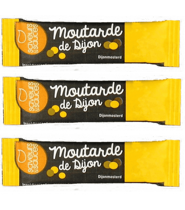 MOUTARDE STICKETS 4GR X 1000 U. LE CT. MOUTARDE STICKETS 4GR X 1000 U. LE CT.