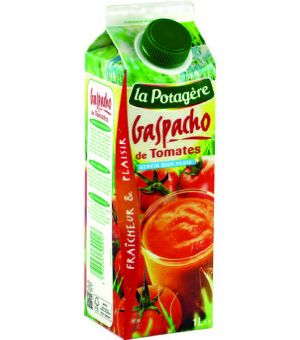 GASPACHO DE TOMATE LA POTAGERE - prix grossiste - cash-alimentaire.com
