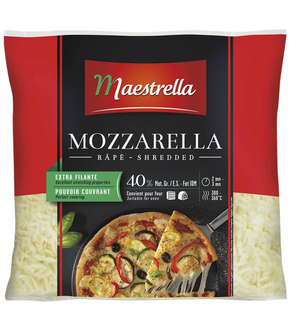 MOZZARELLA RAPEE SACHET MAESTRELLA - prix grossiste - cash-alimentaire.com
