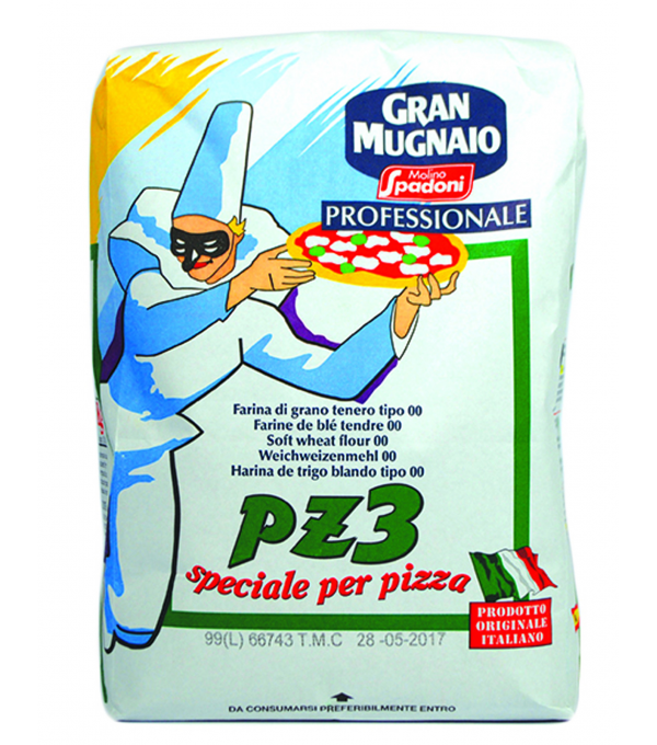 FARINE TYPE 00 PZ3 POUR PIZZA SAC 5KG FARINE TYPE 00 PZ3 POUR PIZZA SAC 5KG