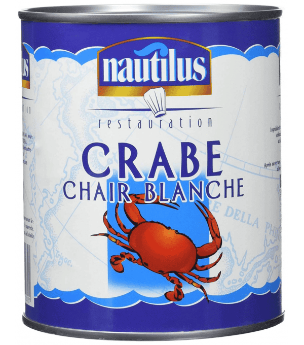 CHAIR DE CRABE BLANCHE NAUTILUS au prix de gros - cash-alimentaire.com
