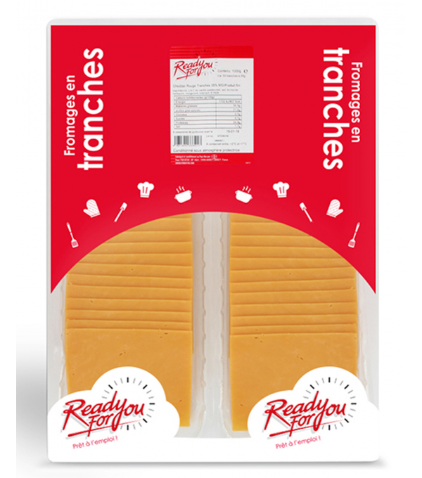 CHEDDAR TRANCHE READY FOR YOU - prix grossiste - cash-alimentaire.com
