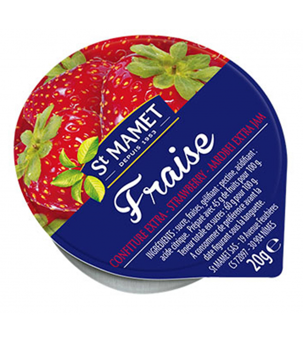 CONFITURE FRAISE ST MAMET au prix de gros - cash-alimentaire.com
