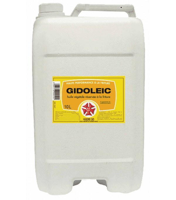 HUILE FRITURE GIDOLEIC BIDON 10L HAUTE PERFORMANCE HUILE FRITURE GIDOLEIC BIDON 10L HAUTE PERFORMANCE