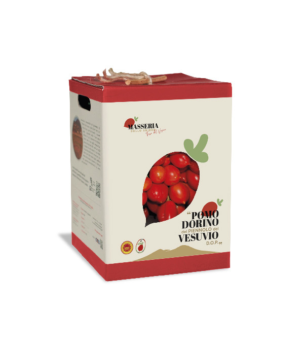 Achat en ligne de TOMATE PIENNOLO GRAPPE VESUVE DOP MASSERIA - cash-alimentaire.com