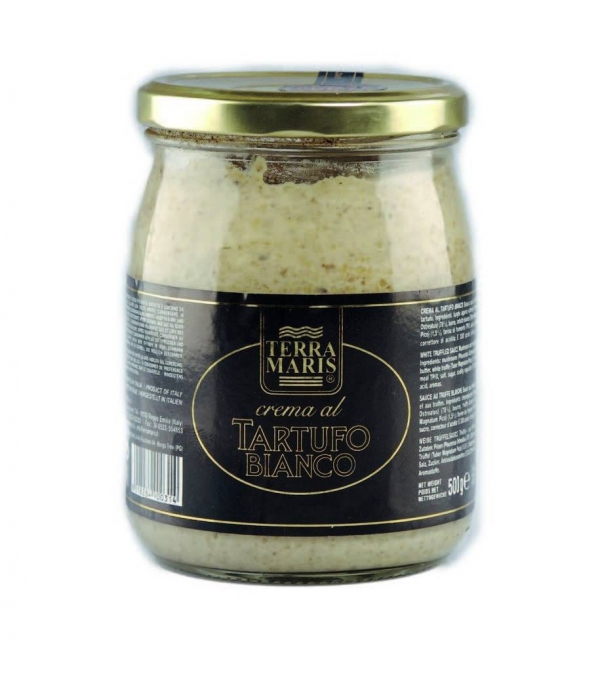 CREME AUX CHAMPIGNONS AROMATISES A LA TRUFFE BLANCHE TERRA MARIS au prix de gros - cash-alimentaire.com
