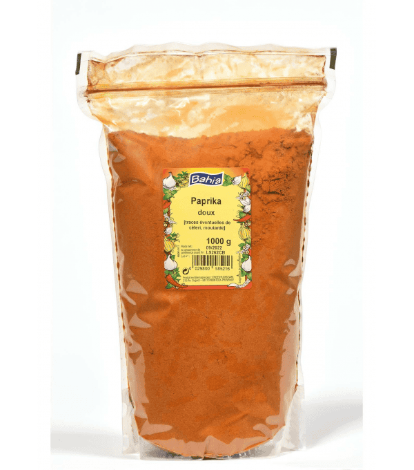 PAPRIKA DOUX MOULU SACHET 1KG PAPRIKA DOUX MOULU SACHET 1KG