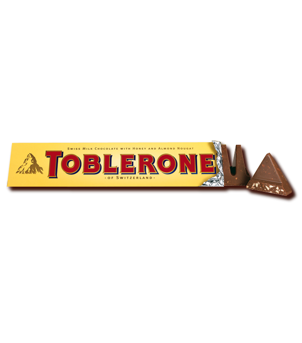 Tablette Toblerone chocolat suisse blanc - confiserie epicerie sucré