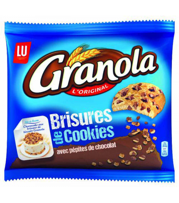 BRISURE DE COOKIES AVEC PEPITES CHOCOLAT GRANOLA au prix de gros - cash-alimentaire.com
