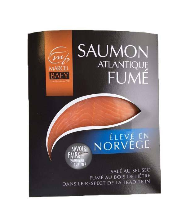 Achat en ligne de SAUMON FUME NORVEGIEN TRADITION MARCEL BAEY - cash-alimentaire.com
