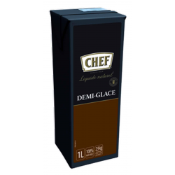 Achat en ligne de SAUCE DEMI GLACE NATUREL LIQUIDE CHEF - cash-alimentaire.com
