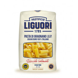 Achat en ligne de RIGATONI DE GRAGNANO IGP LIGUORI - cash-alimentaire.com