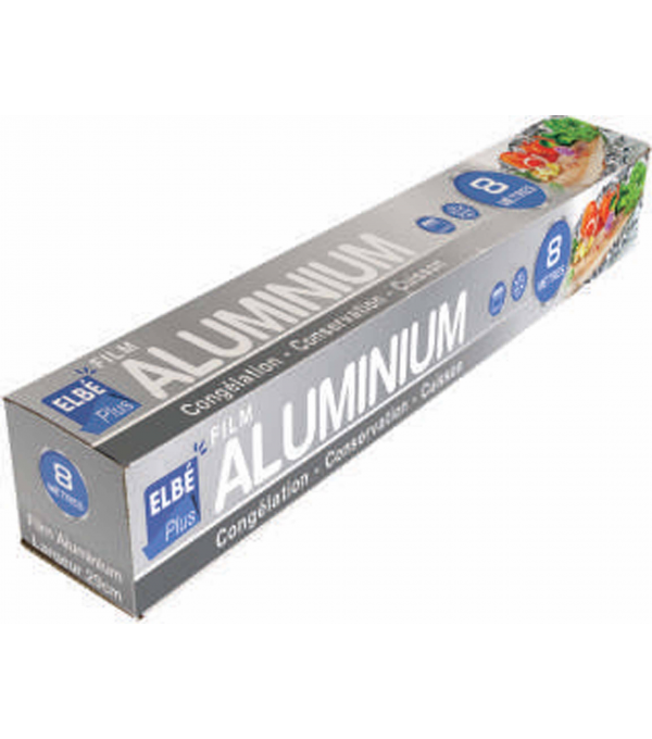 Achat papier aluminium 30 cm x 200m 11µ