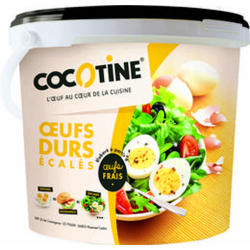 Grossiste alimentaire de OEUF DUR ECALENITES COCOTINE - cash-alimentaire.com