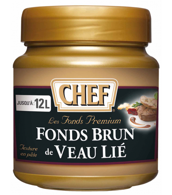 FOND BRUN VEAU LIE PREMIUM CHEF au prix de gros - cash-alimentaire.com
