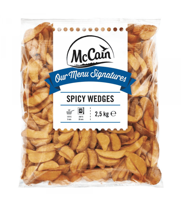 SPICY POTATOES QUARTIERS MAC CAIN - prix grossiste - cash-alimentaire.com